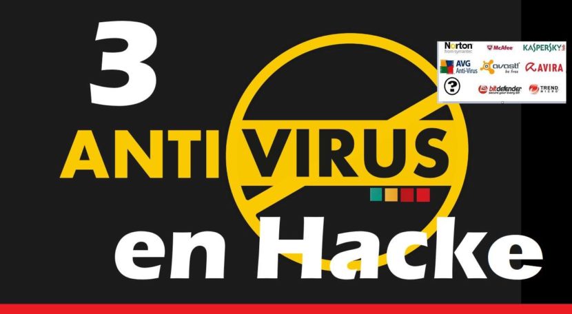 3 Grandes antivirus en Hacke