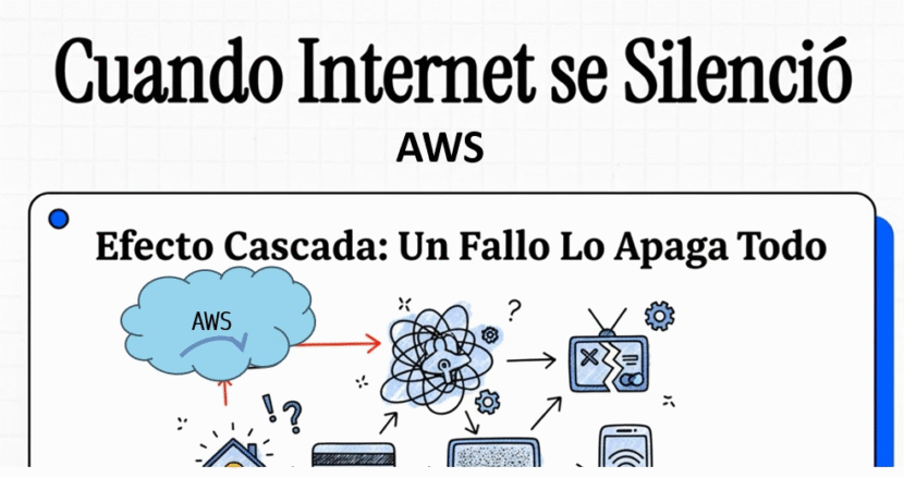 Causa de la caída de Amazon AWS